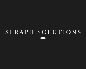 Serif Company Text logo design