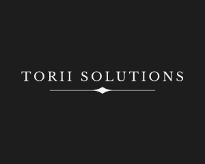 Serif Company Text logo design