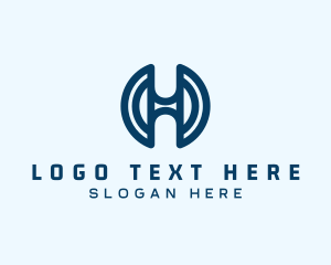 Podcast - Company Business Letter H logo design