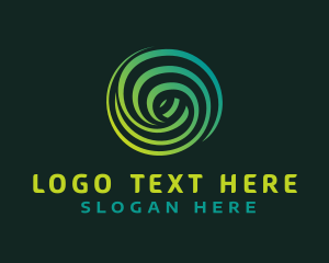 Modern - Gradient Wave Software logo design