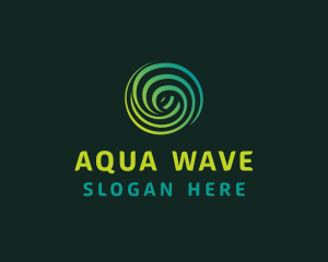 Gradient Wave Software logo design