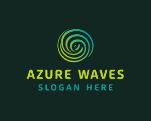 Gradient Wave Software logo design