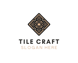 Diamond Tile Pattern  logo design