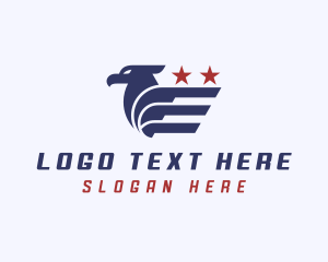 Usa - American Eagle Veteran logo design