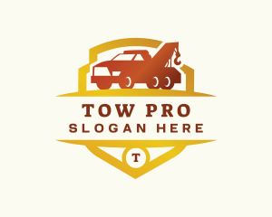 Tow - Tow Truck Transport logo design