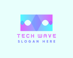 Business Startup Wave logo design