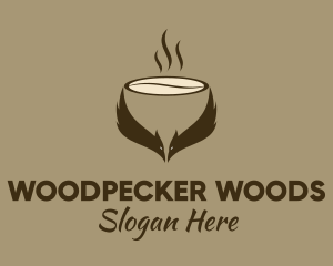 Woodpecker - Twin Bird Coffee logo design