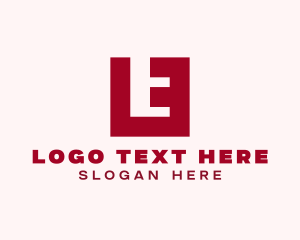 Corporation - Tech Programmer Letter E logo design