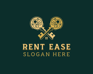 Leasing Key Property logo design