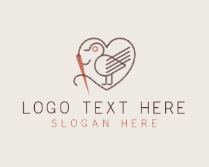 Tailor - Bird Needle Thread Tailoring logo design