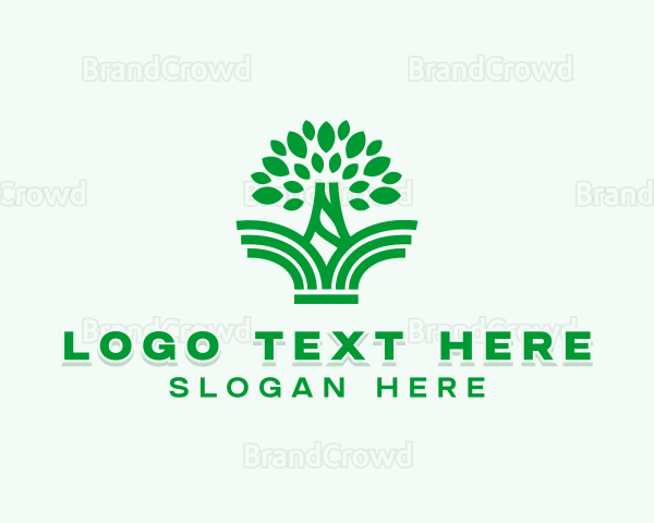 Tree Educational Learning Logo