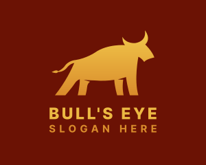 Gradient Bull Agency logo design