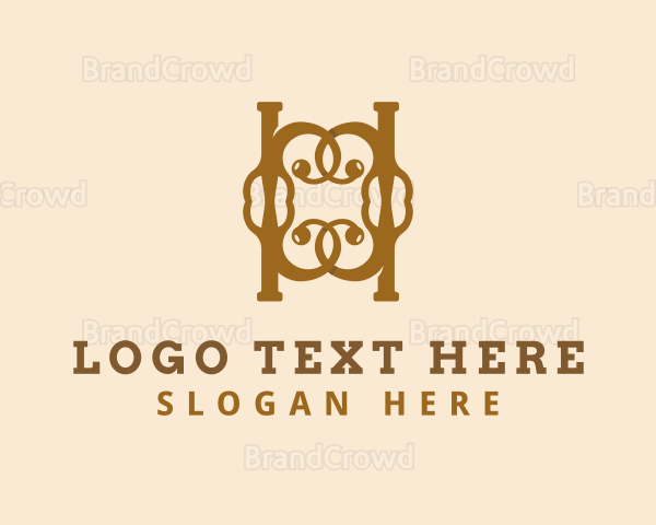 Luxury Brand Letter H Logo