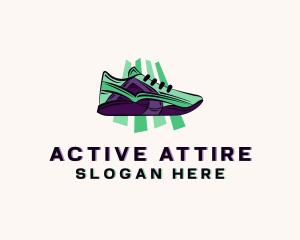 Sportswear - Sneaker Shoes Footwear logo design