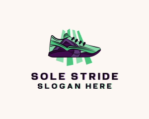 Footwear - Sneaker Shoes Footwear logo design