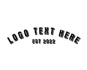 Farm - Simple Curved Business logo design