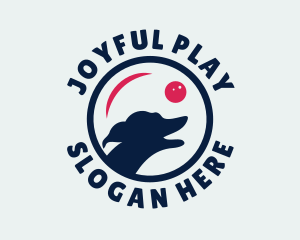 Playing - Puppy Ball Play logo design