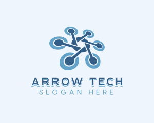 Drone Tech Surveillance logo design