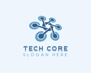 Drone Tech Surveillance logo design