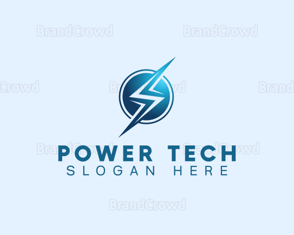 Electric Bolt Thunder Logo