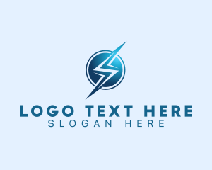 Storm - Electric Bolt Thunder logo design