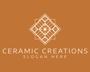 Ceramic - Geometric Tile Flooring logo design