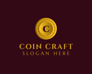 Gold Company Coin logo design