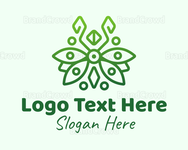 Native Leaf Bug Logo