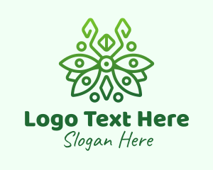 Native Leaf Bug Logo