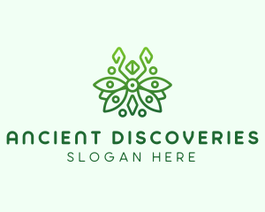 Archeology - Native Leaf Bug logo design