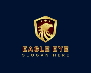 Eagle Shield Patriotic logo design