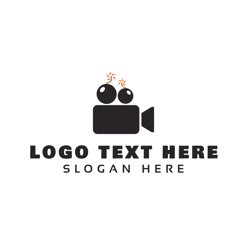 Bomb Video Camera Logo | BrandCrowd Logo Maker | BrandCrowd