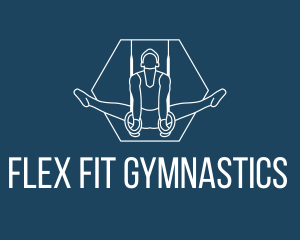 Gymnastics - Gymnastics Ring Olympian logo design