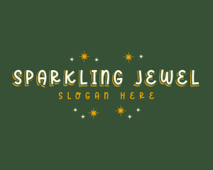 Christmas Festive Sparkle logo design