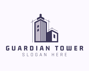 Urban Building Planning logo design