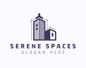 Urban Building Planning logo design