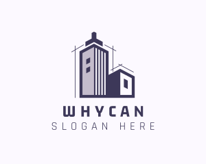 Scaffolding - Urban Building Planning logo design