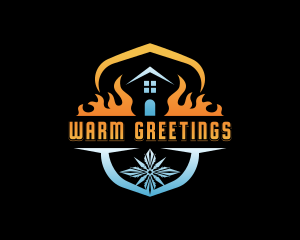 Thermal Heating Air Conditioning logo design