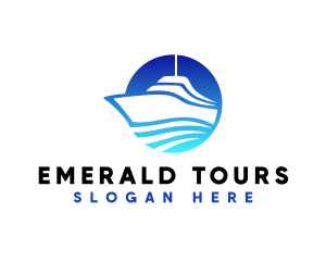 Ship Tour Traveler logo design