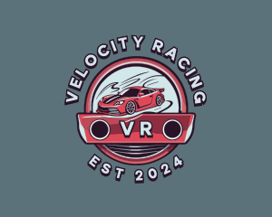 Race Car Automotive logo design