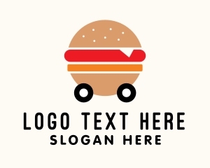 Burger Street Food Cart  Logo