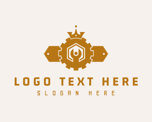 Cogwheel - Mechanic Repair Shop logo design