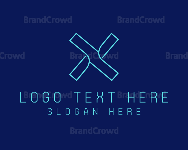 Tech App Letter X Logo