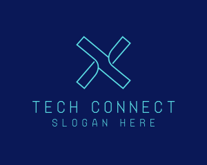 Tech App Letter X Logo