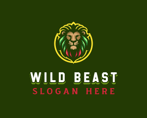 Wild Lion Predator logo design