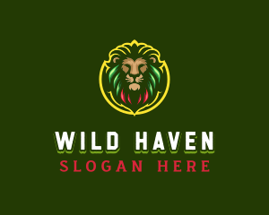 Wild Lion Predator logo design