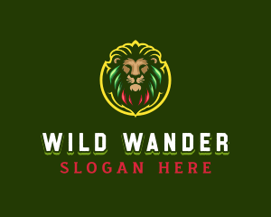 Wild Lion Predator logo design