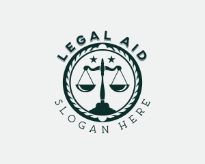 Attorney - Attorney Judicial Law logo design
