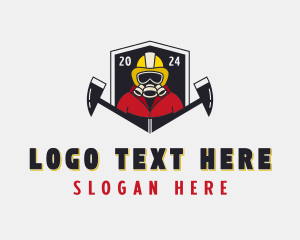 Firefighter - Firefighter Emergency Responder logo design