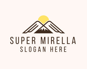 Sun Mountain Climbing  Logo